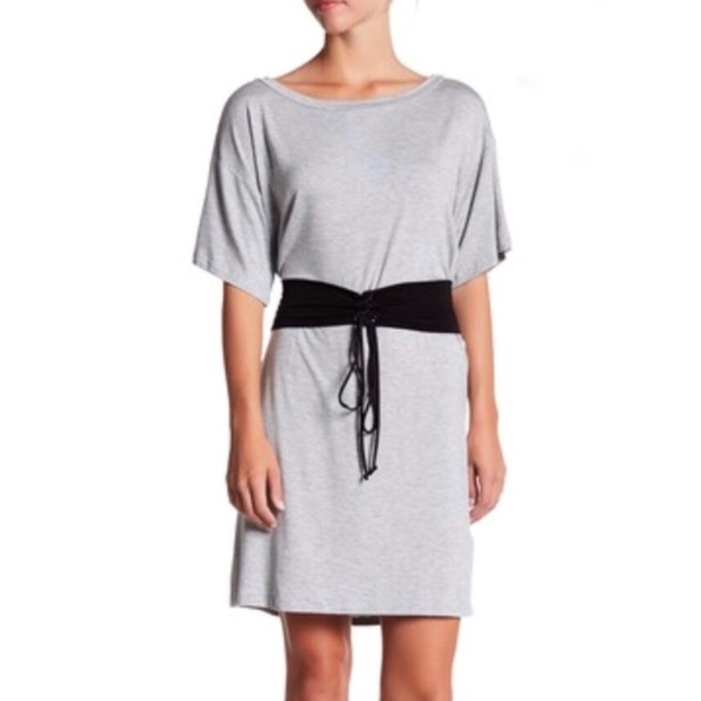 The Vanity Room Corset T Shirt dress, NWT